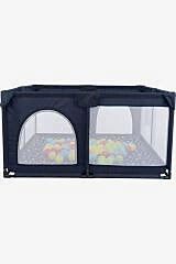 Playard Güvenli Bebek Oyun Alanı 125x125 Oyun Matı Ve Topları ( Sünger Yatak Hediyeli )