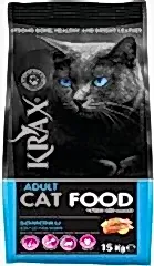 Krax Somonlu 15 kg Yetişkin Kuru Kedi Maması