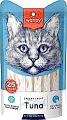 Wanpy Ton Balıklı 25x14 gr Krema Kedi Ödül Maması