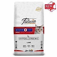 Felicia 12 Kg Yetişkin Kuzu Etli Az Tahıllı HypoAllergenic Kedi Maması