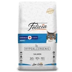 Felicia 12 Kg Yetişkin Somonlu Az Tahıllı HypoAllergenic Kedi Maması