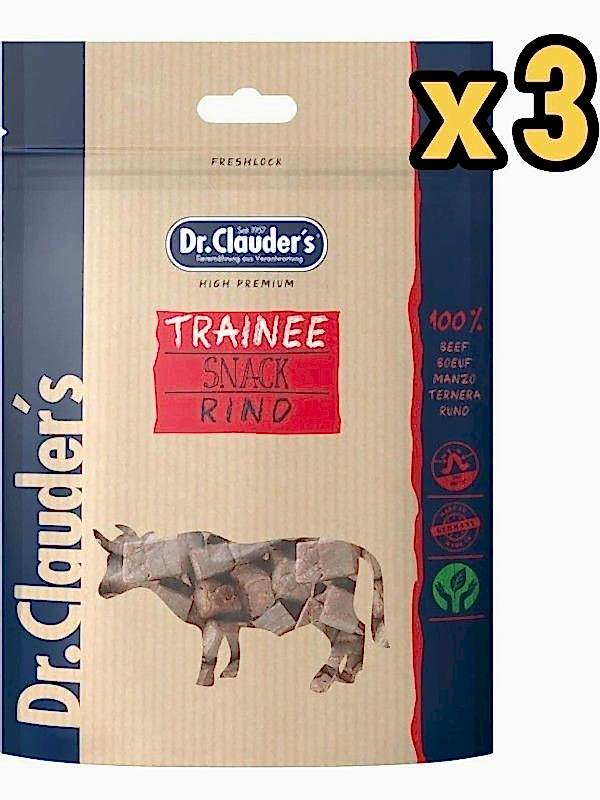 Dr. Clauders Ördekli Biftekli Küp Köpek Ödülü 80 gr x 3 Adet