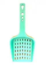 Kedi Kumu Temizleme Elekli Dar Aralıklı Kürek 22 cm 1 Adet