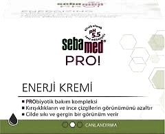 Sebamed Pro Enerji Kırışık Karşıtı Krem 50 ml