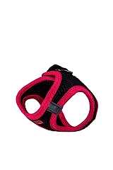 Havalı Dokuma Neon Küçük Irk Göğüs Tasması Pembe 22-26 Cm (ANG-3XS)