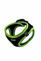 Havalı Dokuma Neon Küçük Irk Göğüs Tasması Sarı 30-34 Cm (ANG-XS)