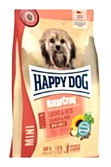 Happy Dog NaturCroq Somonlu Yetişkin Mini Irk Köpek Maması 4 Kg