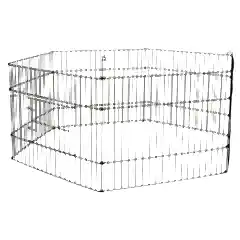 Kedi Köpekler İçin Panel Çit 60x54 cm