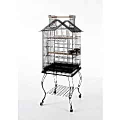 Kafes 80934 Black 51X51X139Cm