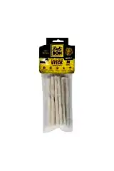 Kalın Deri Burgu Çubuk Kemik Köpek Ödülü Orta Boy Beyaz 12'li