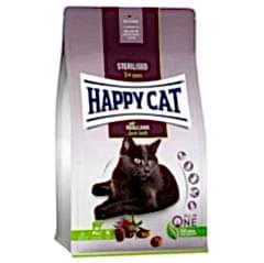 Happy Cat Sterilised Kuzu Etli 10 kg Kısırlaştırılmış Yetişkin Kedi Maması