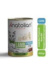 Anatolian Premium Kuzulu Yetişkin Ezme Kedi Konservesi 400 gr