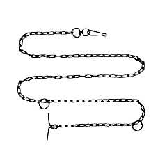 Doggie Galvaniz Köpek Bahçe Bağlama Zinciri