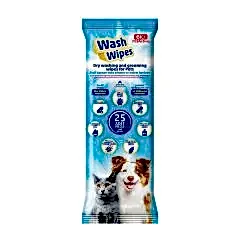Wash Wipes (Evci̇l Hayvan Kuru Si̇lme Bakım Kesesi̇)