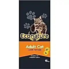 Econature Kuzu Etli Kuru Yetişkin 15 kg Kedi Maması