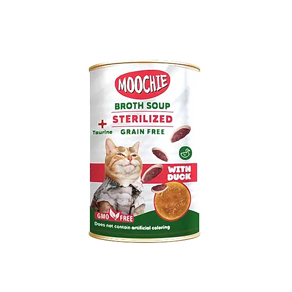 Moochie Et Suyu İçerisinde Tavuklu Çorba Yetişkin Kedi Ödülü 135 ml