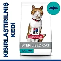 Hills Young Sterilised Ton Balıklı Kısırlaştırılmış Kedi Maması 8+2 kg