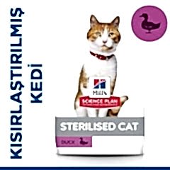 Hills Young Sterilised Ördekli Kısırlaştırılmış Kedi Maması  1.5 Kg