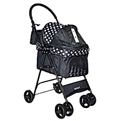 Zampa Perez Kedi ve Köpek Arabası Siyah