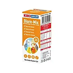 Kiki Excellent Diare Mix Kuşlar için Bağışıklık ve Sindirim Sistemi Destekleyici Sıvı Damla 25 Ml