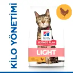 Hills Light Tavuklu Yetişkin Diyet Kedi Maması 3 Kg