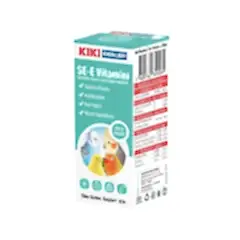 Kiki Excellent Sağlıklı Üreme Destekleyici Kuşlar için SE-E Vitamini Sıvı Damla 25 Ml