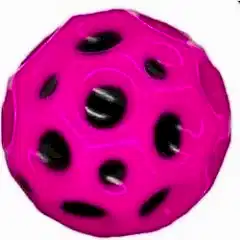 Ay Şeklinde Yükseğe Zıplayan Işıklı Top Süper Uzay Topu Bouncer Ball 1 Adet