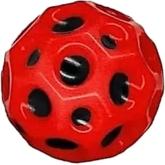 Ay Şeklinde Yükseğe Zıplayan Işıklı Top Süper Uzay Topu Bouncer Ball 1 Adet