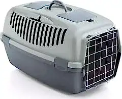 Stefanplast Gulliver 1 Metal Kedi Köpek Taşıma Kabı Mavi 48X32X31 Cm