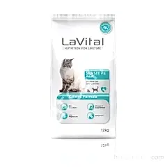 LaVital Sensitive Somonlu 12 kg Yetişkin Kedi Maması