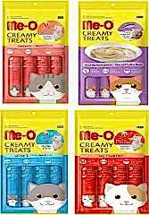 Me-O Creamy Treats 4 Çeşit Karma 4'lü Paket Sıvı Kedi Ödülü