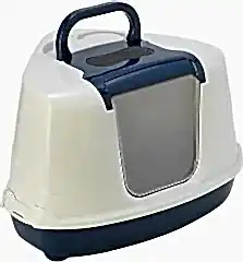 Moderna Flip Köşeli 56 cm Kapalı Kedi Tuvaleti